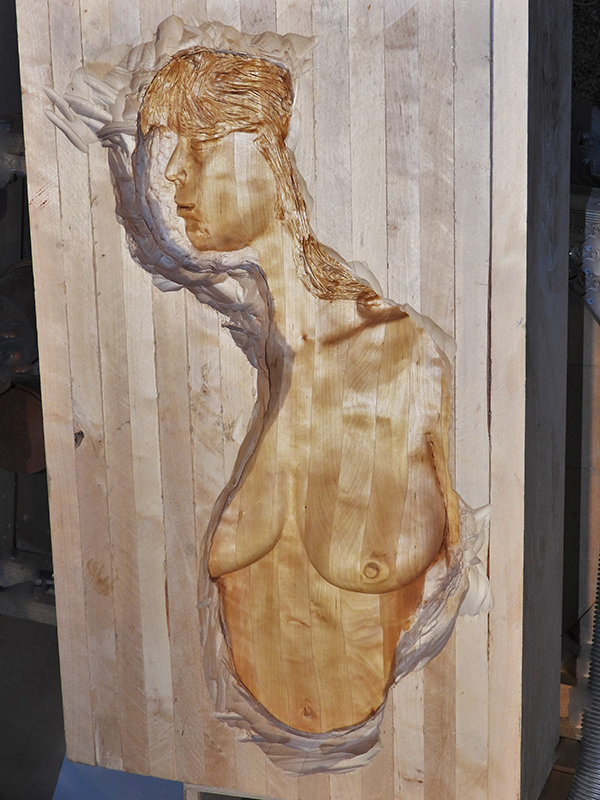 Holzskulptur